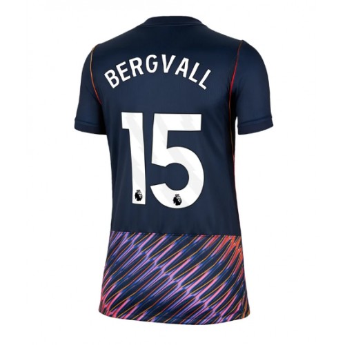 Tottenham Hotspur Lucas Bergvall #15 Vieraspaita Naiset 2026-27 Lyhythihainen